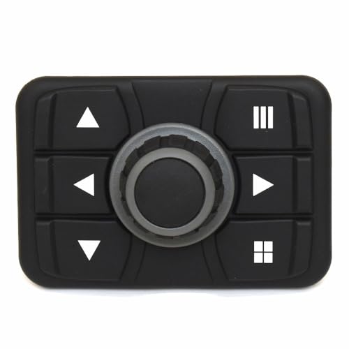 Grayhill Boat Rotary Joystick Switch 3JYY1015-G2-200 | 6 Button Black