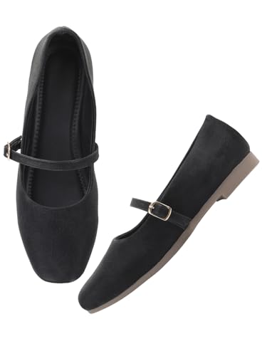 Image of TRYME Trendy Comfortable Mary Jane Ballet Bellies Shoes for Women and Girls