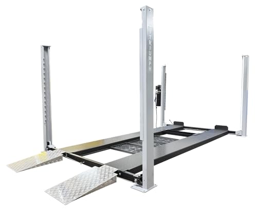 TRIUMPH USA8000 USA Made 8000Lbs 4 Post Storage Service Car Auto Lift Truck Hoist