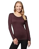 32 DEGREES Camiseta ligera de capa base para mujer, XXL