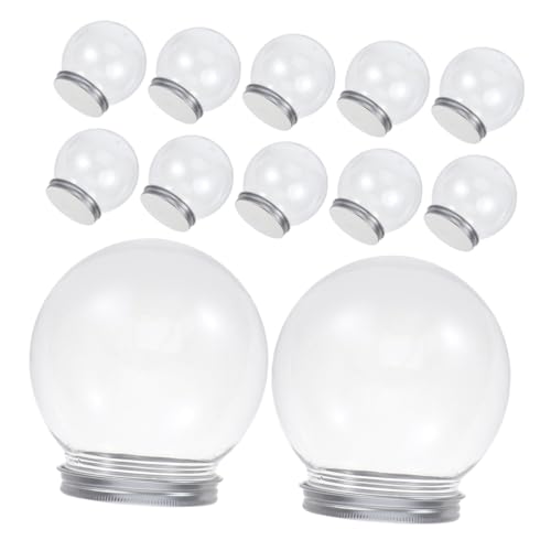 Esferas de plástico para decoración navideña y manualidades caseras 2