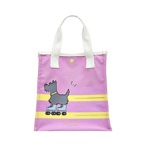 RADLEY London Womens Get Your Skates on Small Open Top Tote Bag Recycled Fabric in Sugar Pink