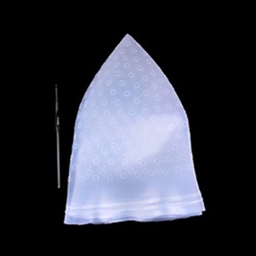 Jcassan Highlight Cap Silicone Frosting Coloring Hat Reusable Hair Coloring Hat With Coloring Hair Hook For Women Girls Men Home And Salon Use #TOP2