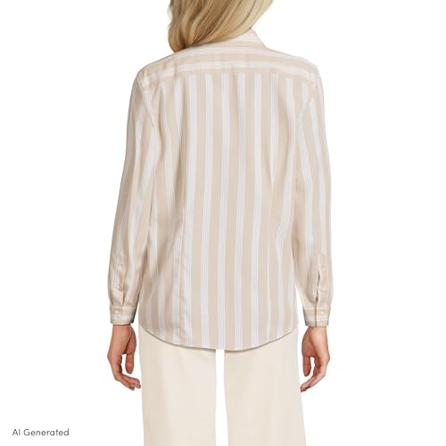 Image of Lands' End Women's Pinwale Cord Long Sleeve Shirt
