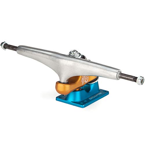 Gullwing Sidewinder Ii Longboard Trucks - Blue/Orange - 10.0" #TOP1