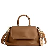 Coach Slouchy Rogue Top Handle Bag, B4/Honey Brown Multi