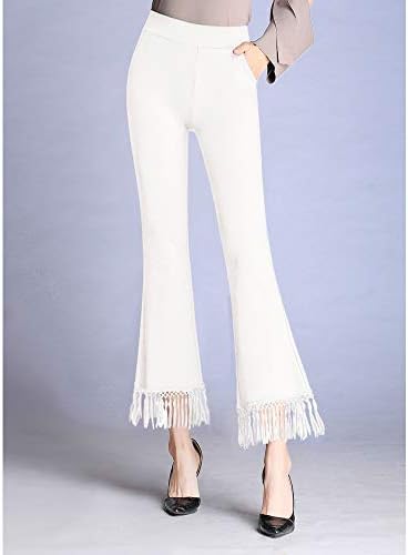 Rexcyril Women's Bell Bottom High Waist 