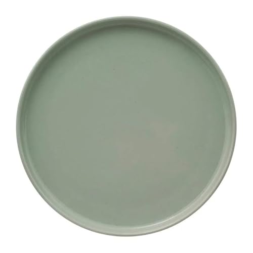 Secret de Gourmet - Lot de 6 Assiettes Plates Marie 26cm Vert Clair