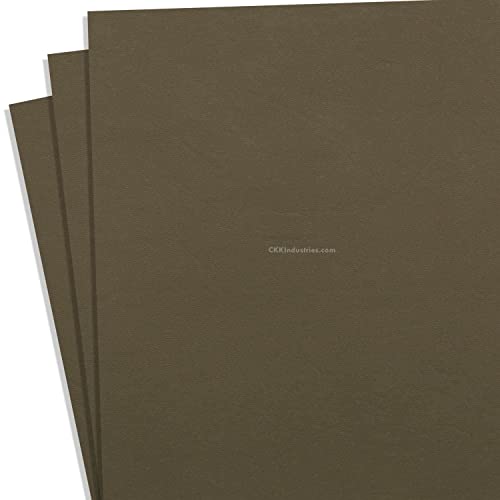 Image of BOLTARON Thermoform Sheet - (Haircell /Smooth) - (.080 Thickness) - (12in x 12in) - (Olive Drab) - (3 Sheets)