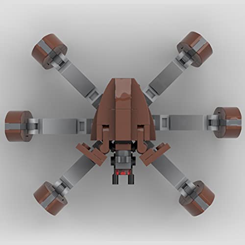 LAIKE LM-432 Krabbendroiden-Gebäudemodell 142 Stück MOC-87372 Space Wars Raumschiff im Science-Fiction-Stil Exklusives… – Bild 5