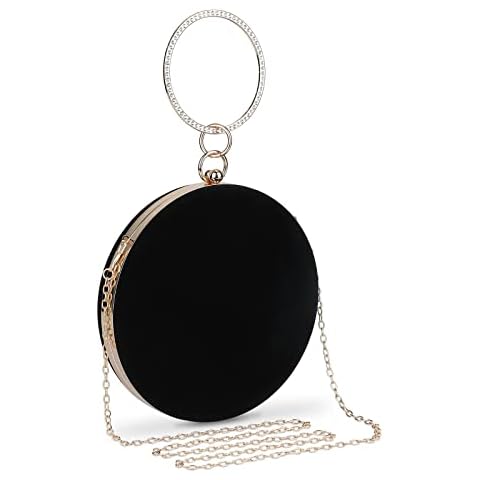 UBORSE Elegant Velvet Clutch Bag for Events Cover