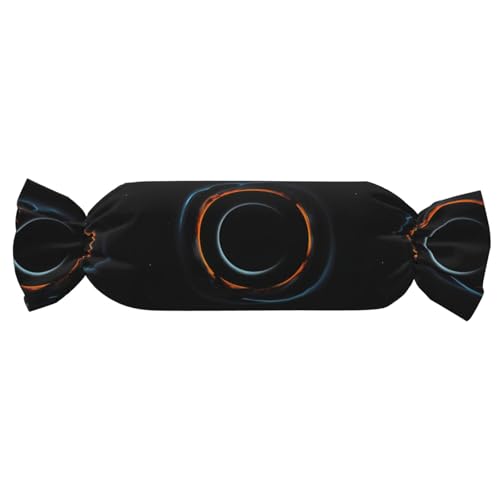 Almohada de espuma viscoelástica negra 62x25 cm
