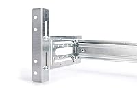 DIGITUS Hutschienenträger – 19 Zoll 4HE – 20 kg Traglast – 390 mm Breite – Ansicht 6