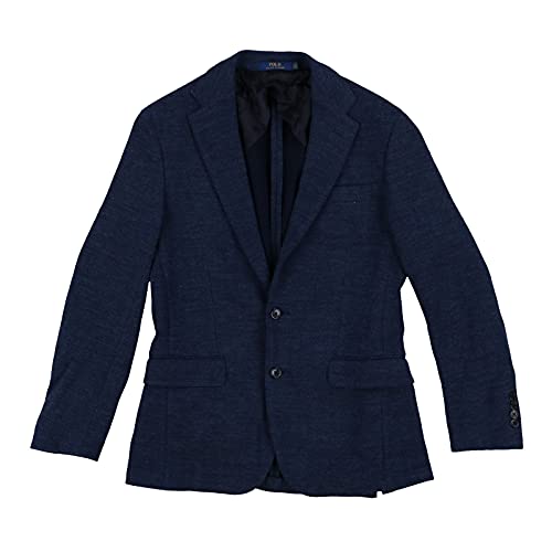 Polo Ralph Lauren Mens Herringbone Sports Coat (44R, Blue)
