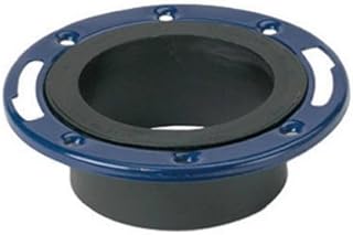 Mueller Industries 52229 4 in. Black Closet Flange with Adjustable Metal Ring