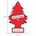 LITTLE TREES Car Air Freshener I Hanging Tree Provides Long Lasting Scent for Auto or Home I Strawberry, 6-Packs (4 Count)
