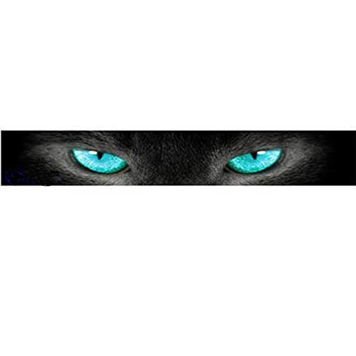 Car Front,Rear Sun Strip Visor Vinyl Decal Windshield Cast Film 3D Stickers Decor Front Creative Eyes Skull Sticker Windscreen Banner Applique *Universal For #TOP25