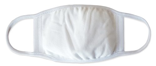 Preisvergleich Produktbild Sassy Pippi Unisex Süße Mundschutz Maske Emojimaske Kälteschutz Gesichtsmaske (Einfach-Weiß)