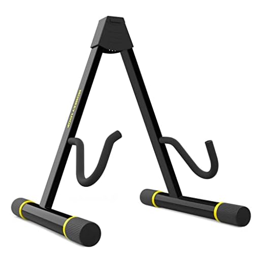 MONKEY LOOP Prime 01 - Soporte para Guitarras y Bajos Eléctricos - Soporte de Suelo para Guitarra y Bajos - Estructura Robusta y Estable - Soporte de Guitarra Plegable - Accesorio de Fácil Transporte