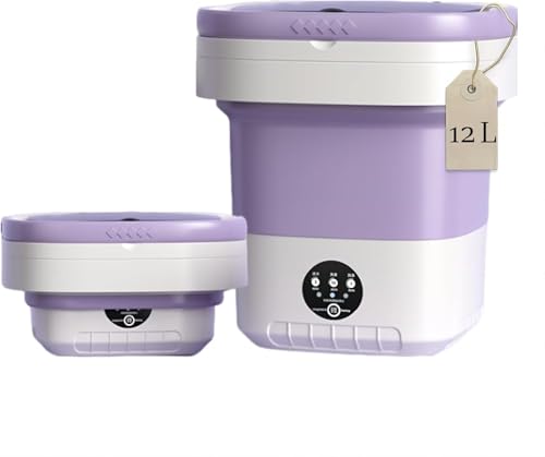 Lavadora y secadora portátil, capacidad de 13 litros para limpieza profunda de ropa interior y calcetines, ideal para apartamentos, dormitorios, hoteles, caravanas y lavandería de viaje
