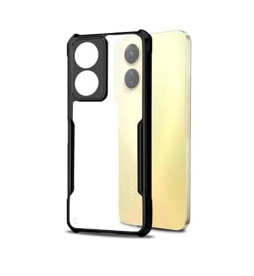 PrimeLike Heavy Duty Hard PC Back + Soft TPU Ultra Slim Crystal Clear Protective Back Cover for Honor X7 / CMA-LX2, CMA-LX1 - Black (B0CNKNJGSW) Amazon Price History, Amazon Price Tracker