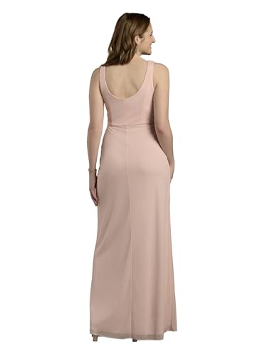 David's Bridal Mesh Cowl Neck Ruched A-Line Maxi Dress (Select Colors) $14 & More - image 6