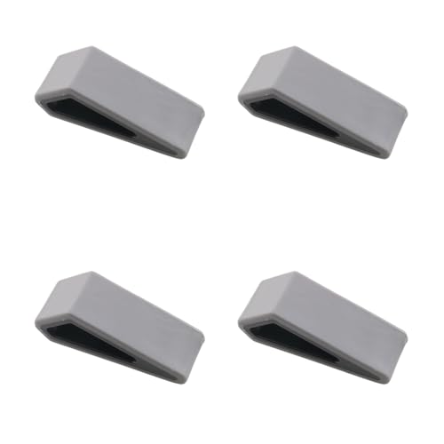 Base Elevadora para Computadora Plástico 4 Piezas Gris miniatura 1