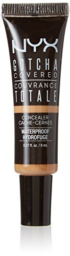 NYX Professional Makeup Gotcha Covered Concealer, No.06 Golden, 0.27 Fluid Ounce