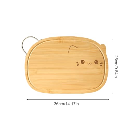 Planche à découper en bois ustensile durable pour maison et restaurant - 6