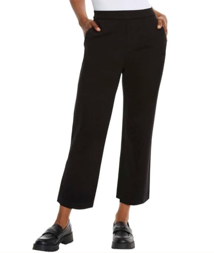 Gloria Vanderbilt Women's Cropped Length Pull On Tummy Control Ponte Pants