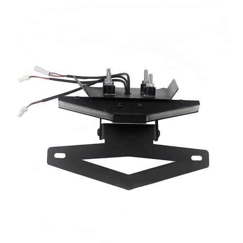 Plaque d'immatriculation moto anti-vibration pour support queue Supermoto 390
