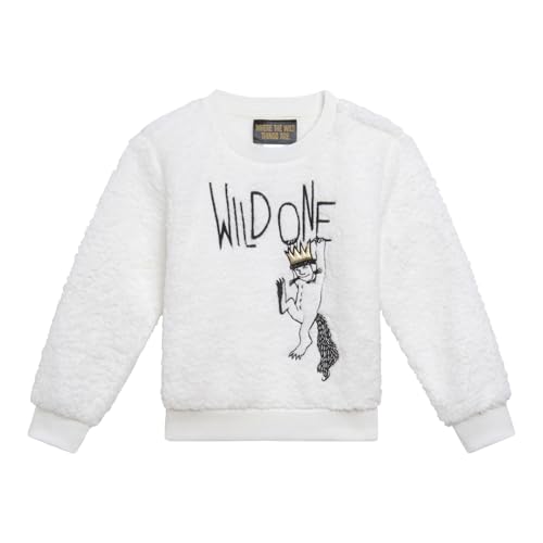 Warner Bros. Where the Wild Things Are Cozy Sherpa Sweatshirt and Felt Faux Fur Crown Toddler to Little Kid Sizes (2T - 6)4