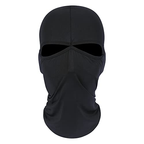 Madiy Balaclava Ski Full Face Mask for Sports Motorcycling Cycling Skiing Snowboarding Hiking Black