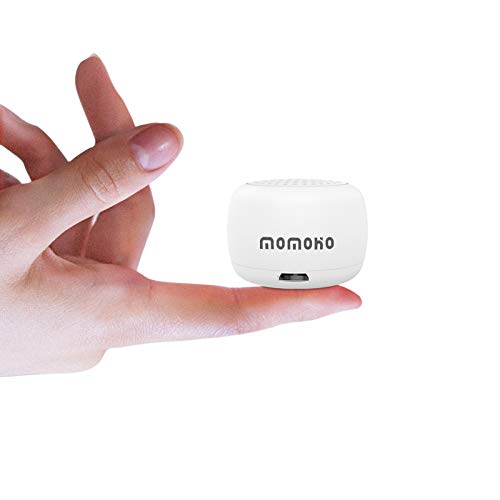 Momoho Mini Bluetooth Speakers Portable Wireless Small Upgrade with Remote Selfie Answer The Call for Phone, Laptop, All Bluetooth-Enabled Devices(White) Momoho Mini Bluetooth Speakers Portable Wireless Small Upgrade with Remote Selfie Answer The Call for Phone, Laptop, All Bluetooth-Enabled Devices(White)