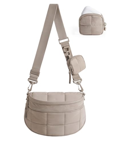 BAGSMART Quilted Puffer Bum Bag