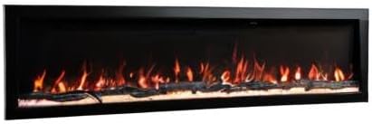 Chimenea Eléctrica Lineal Modern Ember Highmark 72 Pulgadas miniatura 12