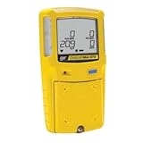 BW Technologies Yellow GasAlertMax XT II Portable Combustible Gas, Carbon Monoxide, Hydrogen Sulphide and Oxygen Monitor with Rechargeable Battery