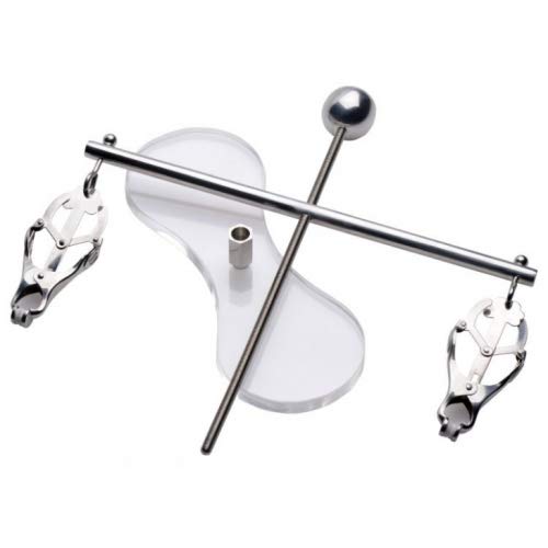 BDSM Nippelstretcher Nippeldehner mit Nippelklammern V2