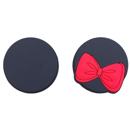 Stroller Identifier Stroller Finder Clip- The Stroller Scout- Black Ears Accessory (Black with Red Bow)