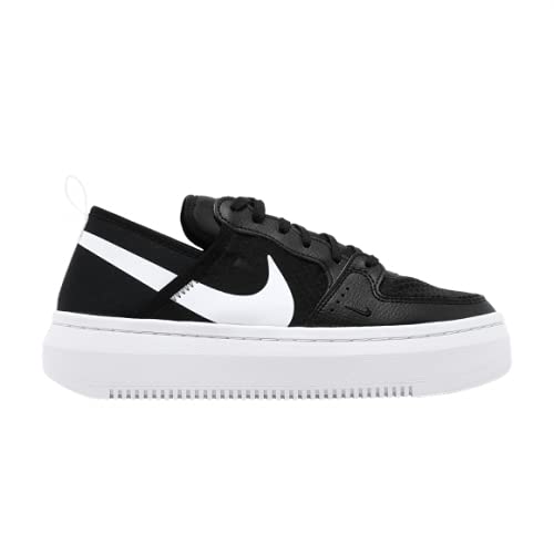 Nike Womens Court Vision Alta Black White CW6536-001 (Numeric_6)