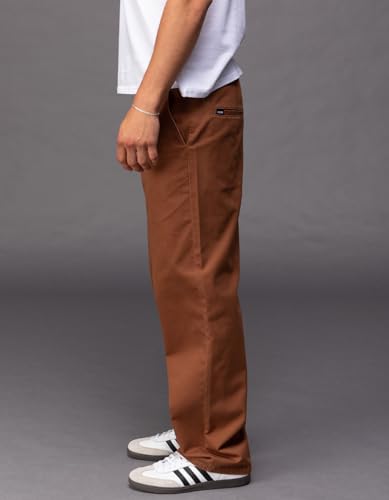 Rsq Mens Loose Chino Pants, Toffee, 30X322