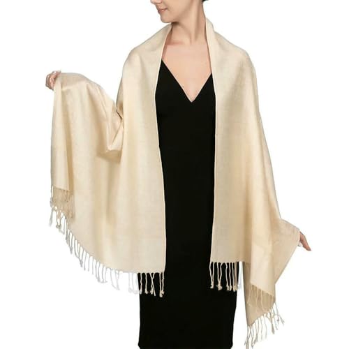 Écharpe jacquard pour femme motif tendance doux chale chaud long