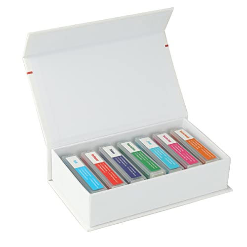 Microscope 35 Piece of Colorful Microscope Specimens Biological Specimen Slides