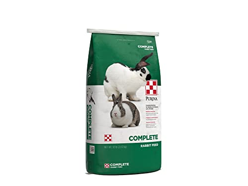 Purina | Rabbit Food Complete Pellets | 50 Pound (50 lb) Bag