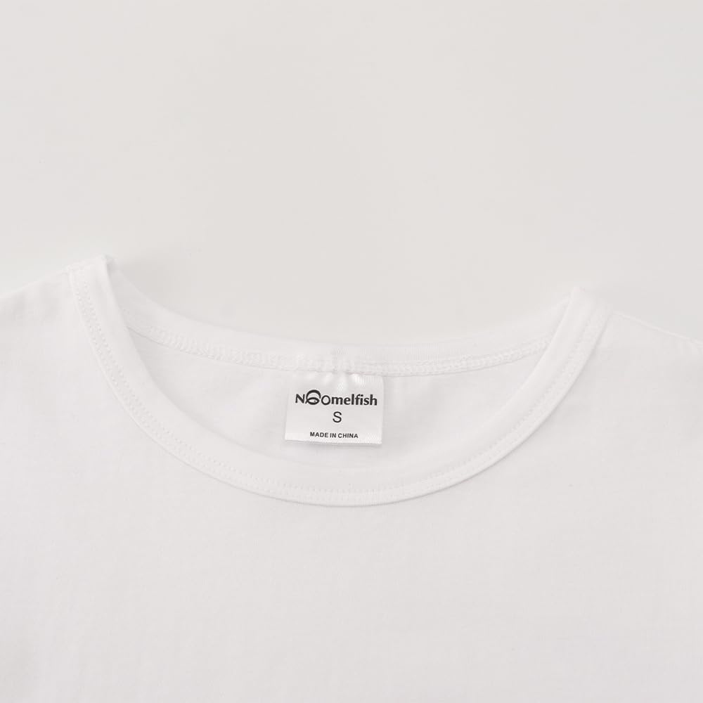 Noomelfish Girls Mesh Long Sleeve T-Shirts Kids Cute Sheer Dressy Tops Blouse(5-12 Years) - Image 4