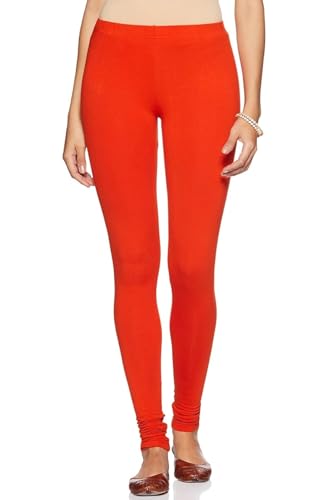 Image of Women Cotton Lycra Leggings Multicolor Pack of 2 Size Chart Waist L 28-30 inch, XL :32 inch, XXL :-34inch,3XL : 36