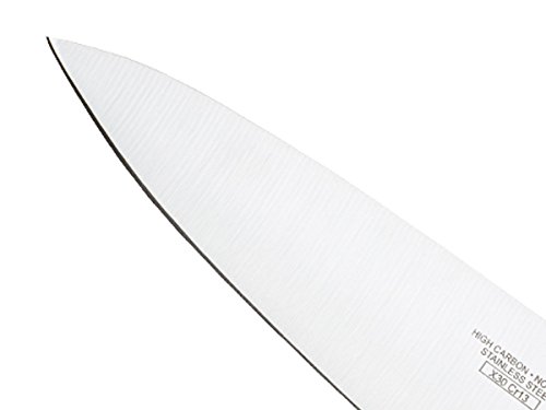 Mercer Culinary Red Millennia Colors Handle, 8-Inch #TOP2