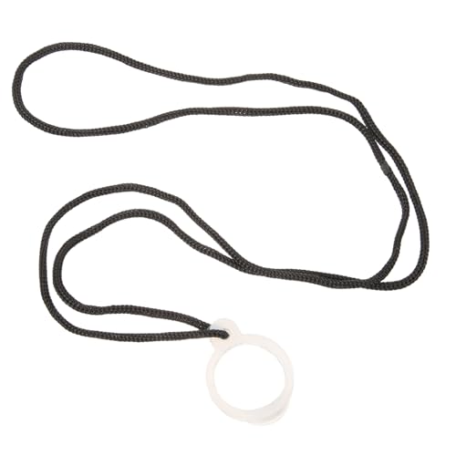 HEMOTON Clarinet Hanging Rope Black Lanyard Portable Clarinet Hanger Durable Cable Soft Cord