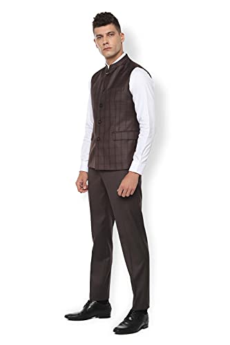 Image of Van Heusen Men's Synthetic Notch Lapel Suit