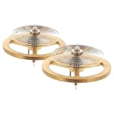 Ingénierie de précision : conçu avec une grande précision pour assurer un fonctionnement fluide et une précision de l’heure fiable pour votre horloge réparée, balancier de remplacement, pièces de rechange pour la réparation d’horloges